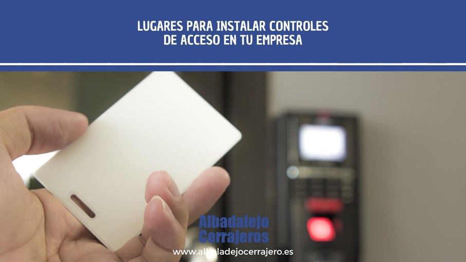 Lugares para instalar control de acceso en empresas